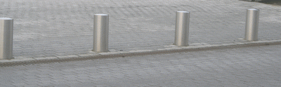 Borne inox anti-bélier Sicile 2